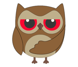 Happy Owl Family (ENGLISH Version) sticker #6573047