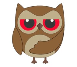 Happy Owl Family (ENGLISH Version) sticker #6573047