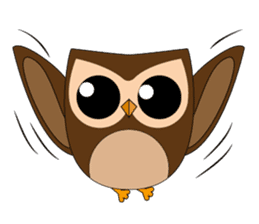 Happy Owl Family (ENGLISH Version) sticker #6573052