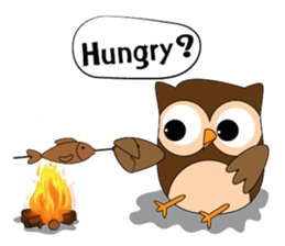 Happy Owl Family (ENGLISH Version) sticker #6573055