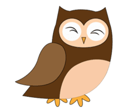 Happy Owl Family (ENGLISH Version) sticker #6573057