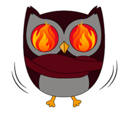 Happy Owl Family (ENGLISH Version) sticker #6573060