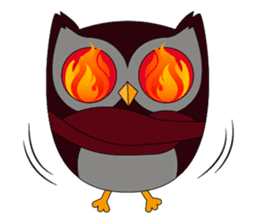 Happy Owl Family (ENGLISH Version) sticker #6573060