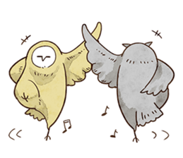 With owls sticker #6573085