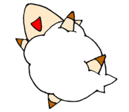Sheep of the color of the sky sticker #6573399