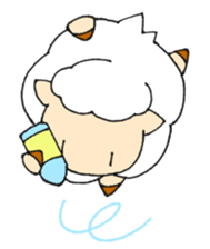 Sheep of the color of the sky sticker #6573421