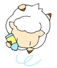 Sheep of the color of the sky sticker #6573421