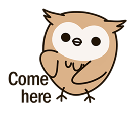 Little owl Soft-Owl sticker #6573705