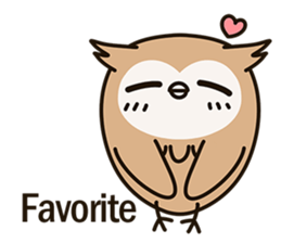 Little owl Soft-Owl sticker #6573706