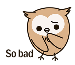 Little owl Soft-Owl sticker #6573707