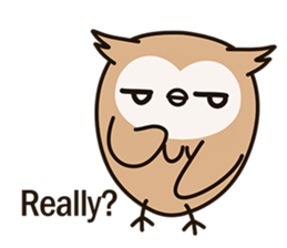 Little owl Soft-Owl sticker #6573708