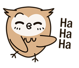 Little owl Soft-Owl sticker #6573715