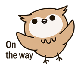 Little owl Soft-Owl sticker #6573717