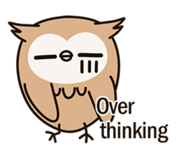 Little owl Soft-Owl sticker #6573727