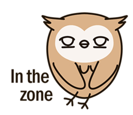 Little owl Soft-Owl sticker #6573728