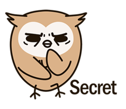 Little owl Soft-Owl sticker #6573730