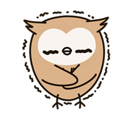 Little owl Soft-Owl sticker #6573734