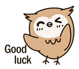 Little owl Soft-Owl sticker #6573740