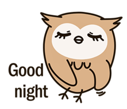 Little owl Soft-Owl sticker #6573742