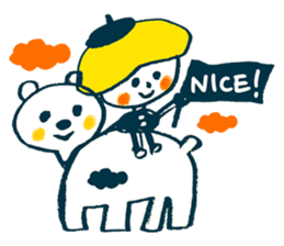 Satoshi's happy characters vol.30 sticker #6574100