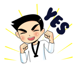 Taekwondo Kids sticker #6574360