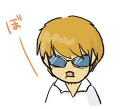 Sunglasses men sticker #6574584