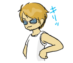 Sunglasses men sticker #6574588