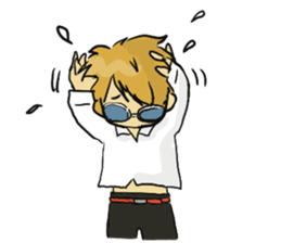 Sunglasses men sticker #6574592