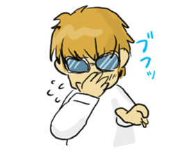 Sunglasses men sticker #6574608