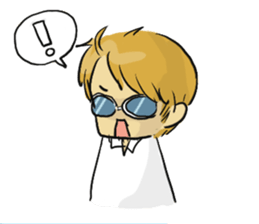 Sunglasses men sticker #6574620