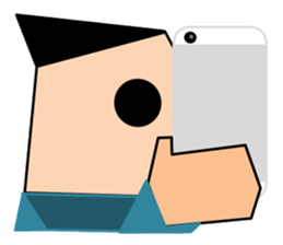 Sharp hair men's Daily sticker #6575251