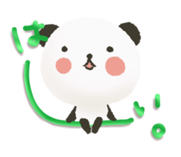 loosely-panda sticker #6575468