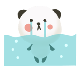 loosely-panda sticker #6575476