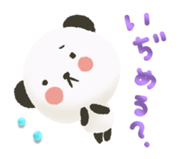 loosely-panda sticker #6575478