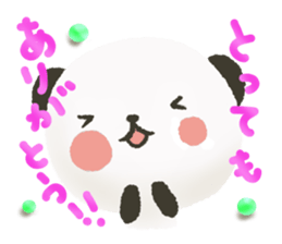 loosely-panda sticker #6575480