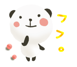 loosely-panda sticker #6575483