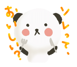 loosely-panda sticker #6575487