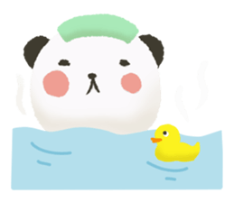 loosely-panda sticker #6575492