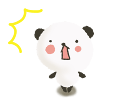 loosely-panda sticker #6575494