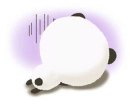 loosely-panda sticker #6575495