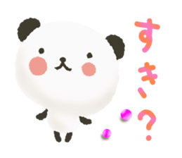 loosely-panda sticker #6575501