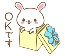 Rabbit Wonderland box sticker #6575544