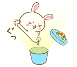 Rabbit Wonderland box sticker #6575547