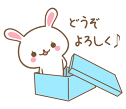 Rabbit Wonderland box sticker #6575550