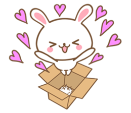 Rabbit Wonderland box sticker #6575555