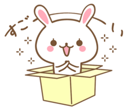 Rabbit Wonderland box sticker #6575559