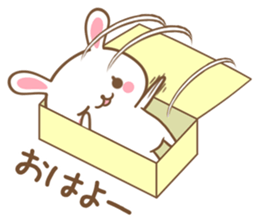 Rabbit Wonderland box sticker #6575562