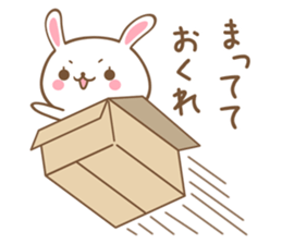 Rabbit Wonderland box sticker #6575570