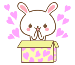 Rabbit Wonderland box sticker #6575573