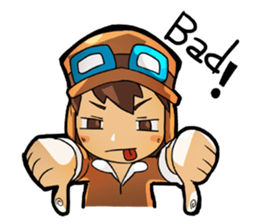 KIRIMARU Skyrider Pilot sticker #6575732